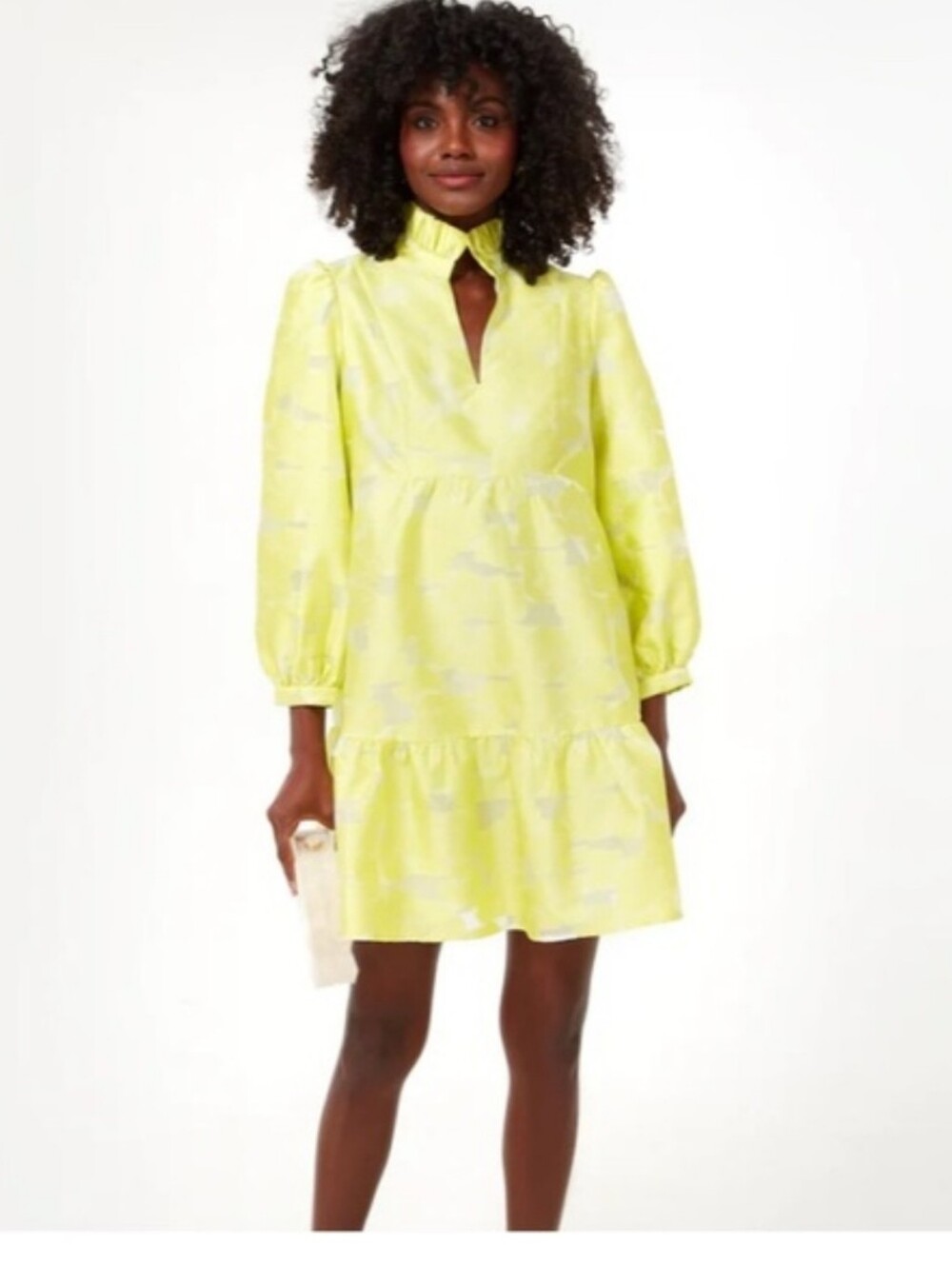 PRICE FIRM 🍓 Tuckernuck Vibrant Yellow Mini Dress